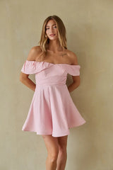 Ava Fit and Flare Mini Dress