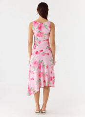 Fedde Midi Dress - Petal Soleil