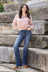 *Three Length* One For You, Me, And Her High-Rise Slim Fit Bootcut Denim(BUY 2 FREE SHIPPING)