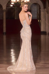 Ursula Gown - Mermaid Dress With Illusion Bodice