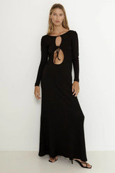 Sndys Tallulah Maxi Dress Black