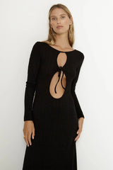 Sndys Tallulah Maxi Dress Black
