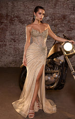 Mackenzie Gown - Fitted Strapless Dress