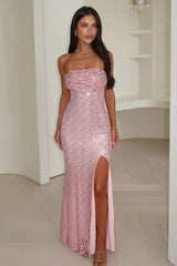 Annita Maxi Dress - Pink