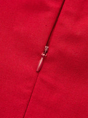 Shirt-Collar Pleated Dress with Belt
