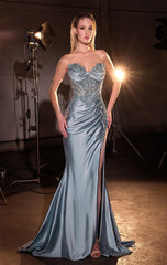 Petra Gown - Strapless Fitted Dress