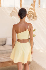 Beginning Of Love Dress Yellow